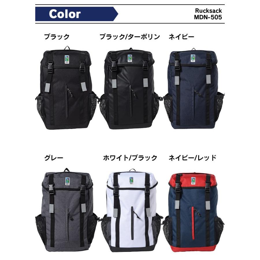 MEI（メイ） リュック バックパック 17L カブセ型 MDN505 A4 リュック