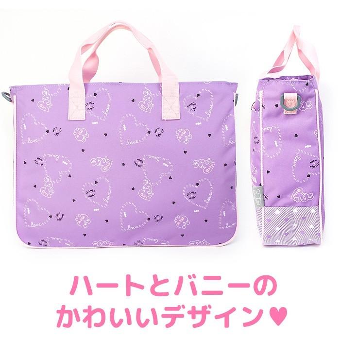 NICE CLAUP ナイスクラップ レッスンバッグ キッズ ハート