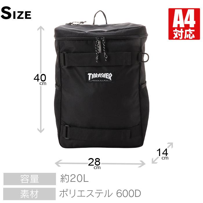 THRASHER スラッシャー リュック キッズ 20L リュックサック THRASHER スラッシャー リュック キッズ 20L リュックサック