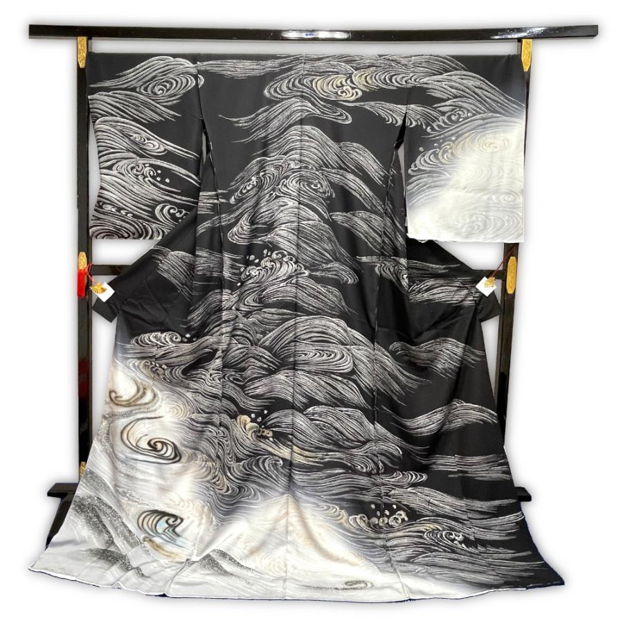 大衆演劇 訪問着 7-1193 仕立代と裏地込み 役者 衣装 着物 きもの 立ち