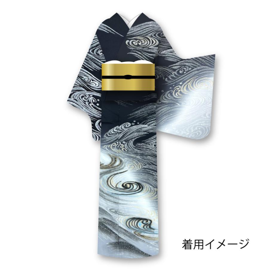 大衆演劇　立役　衣装 大衆演劇 立役 正絹 クロム刺繍 帯セット