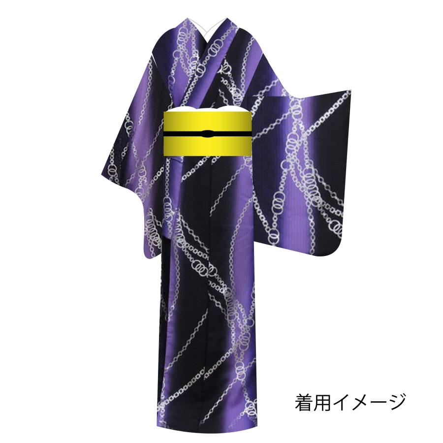 平和屋着物○伝統工芸伝承者 供田寧男 訪問着 市松吉祥