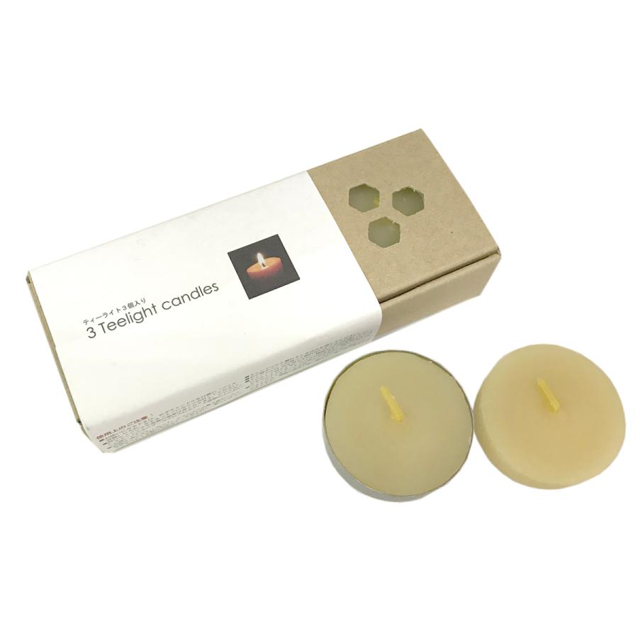ノーザンライト社 蜜蝋キャンドル ティーライトティン ティーライト