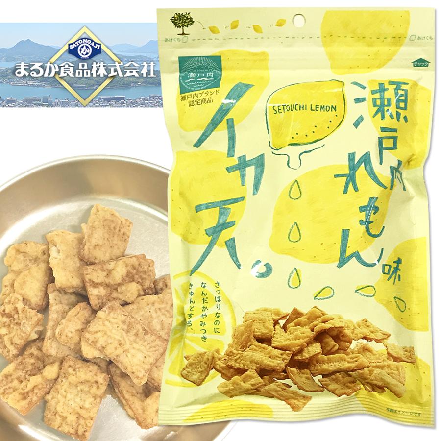 まるか食品 イカ天 瀬戸内レモン味 72g 宮本本店 通販 Yahoo ショッピング