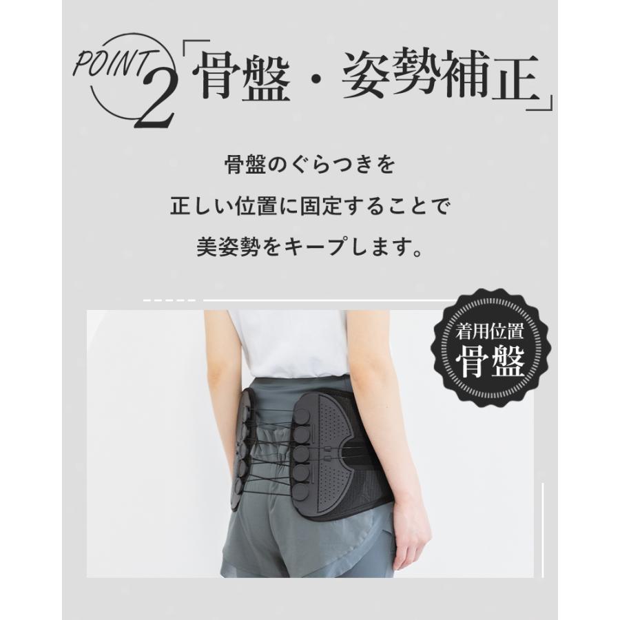 骨盤ベルト 腰痛ベルト 姿勢矯正 腰ベルト 腰サポーター 腰痛