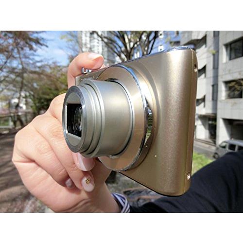 CASIO デジタルカメラ EXILIM EX-ZS190GD 広角24mm 光学12倍ズーム プレミアムオート 1610万画素 ゴールド｜miyanojin11｜04