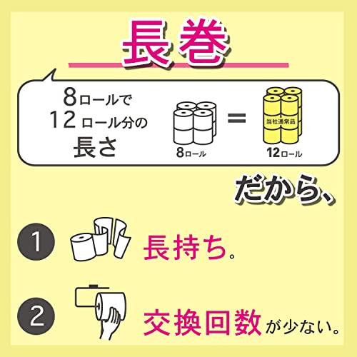 ネピア プレミアムソフト トイレットロール 1.5倍巻82.5m(シングル) 無香料 8ロール｜miyanojin13｜03