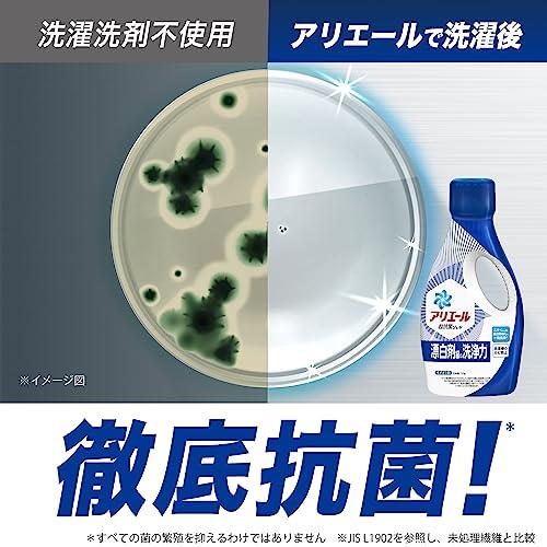 [大容量] アリエール 洗濯洗剤 液体 詰め替え 約6.7倍 黄ばみ・ニオイを漂白剤なし一発洗浄｜miyanojin4｜07