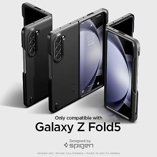 Spigen Galaxy Z Fold5 ケース Sペン収納  SC-55D | SCG22  超薄型 超軽量 耐衝撃 ワイヤレス充電 対応 さらさら マット仕上げ レンズ保護 指紋防止｜miyanojin6｜02