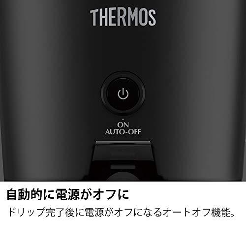 サーモスTHERMOS 真空断熱ポット コーヒーメーカー 0.63L ブラック ECJ-700 BK｜miyanojin7｜07