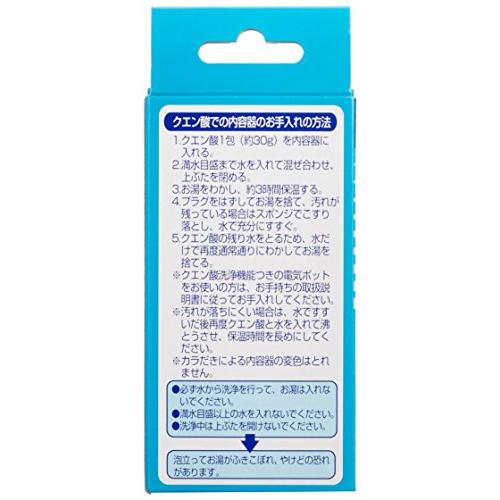 タイガー魔法瓶TIGER クエン酸 電気 ポット ケトル 内容器洗浄用 ホワイト PKS-0120 Tiger｜miyanojin9｜02