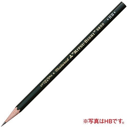 三菱鉛筆 鉛筆 9800 2B 1ダース K98002B｜miyanojin｜02