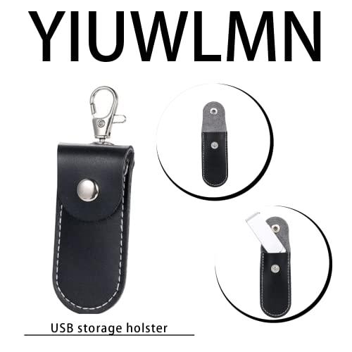 YIUWLMB 3個 フラッシュドライブケース USBストレージケース USBフラッシュドライブレザーケース USB保護 USBフラッシュドライブを保護し収納が簡単｜miyanojinn11｜03