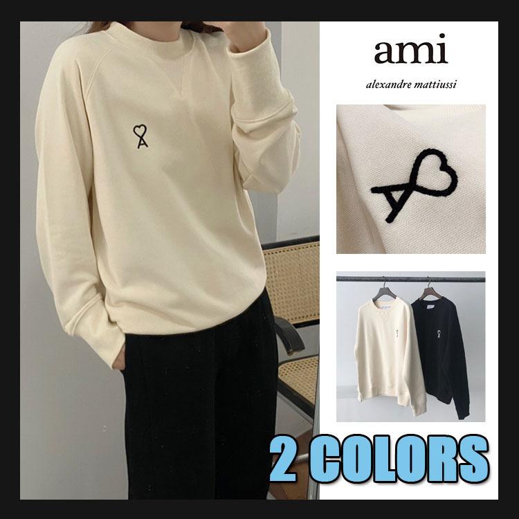 Ami Alexandre Mattiussi アミ アレクサンドル マテュッシロゴ スウェットシャツパーカーレディースメンズ Ami18c ミヤシタ 通販 Yahoo ショッピング