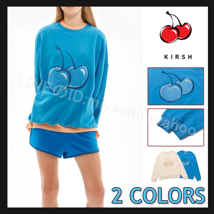 キルシートレーナー Kirsh韓国ブランドプリントレディースニットパーカー Kirshc ミヤシタ 通販 Yahoo ショッピング