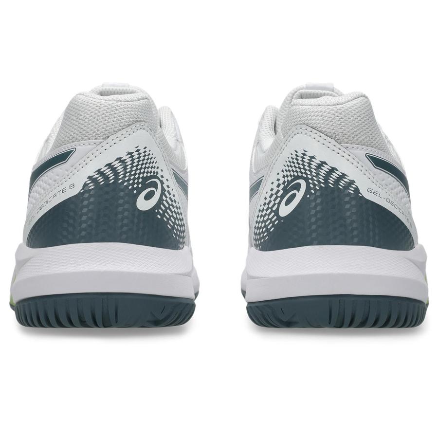 アシックス Tennis シューズ（メンズ） ＧＥＬ−ＤＥＤＩＣＡＴＥ ８（オールコート） 1041A408 108 ＷＨＩＴＥ／ＩＲＯＮＣＬＡＤの画像
