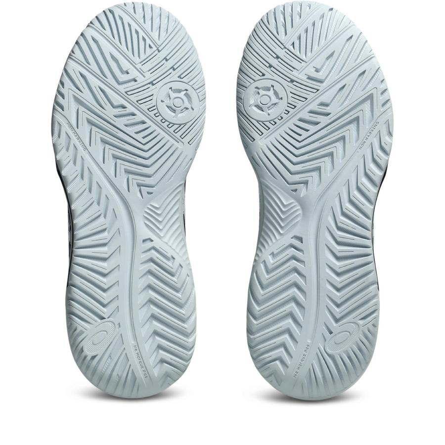 アシックス Tennis シューズ（レディース） ＧＥＬ−ＤＥＤＩＣＡＴＥ ８（オールコート） 1042A237 402 ＭＩＤＮＩＧＨＴ／ＷＨＩＴの画像