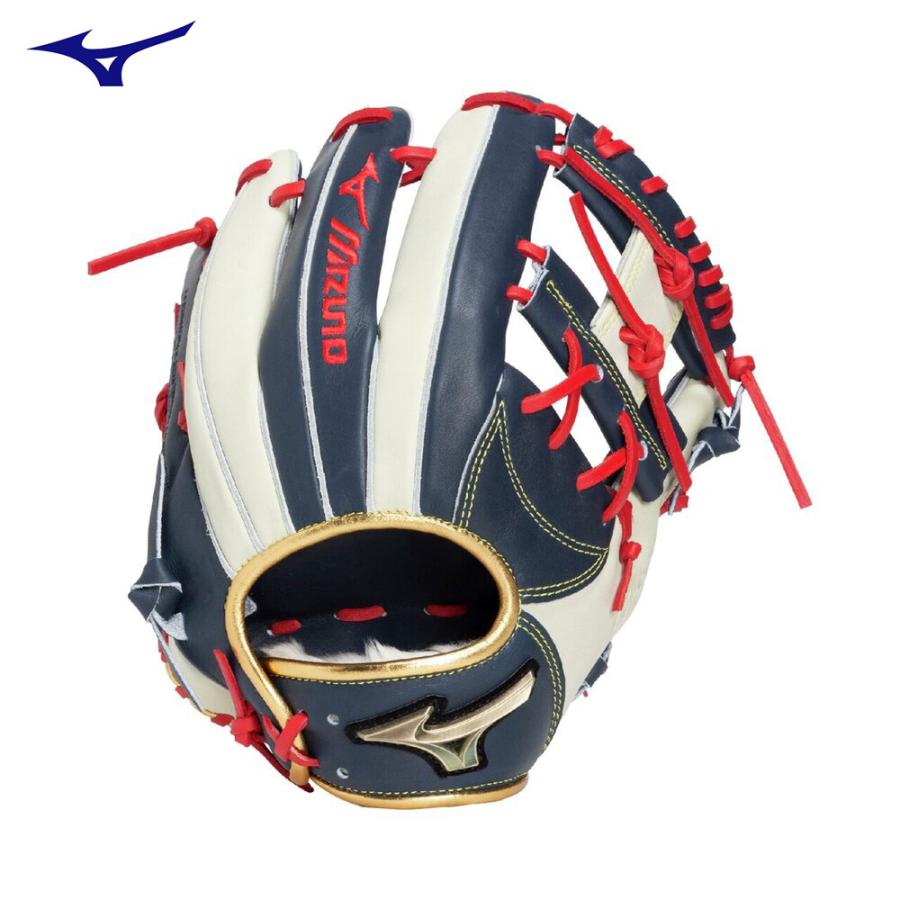 MIZUNO（ミズノ） 軟式グローブ 軟式用 グローバルエリート 勝色