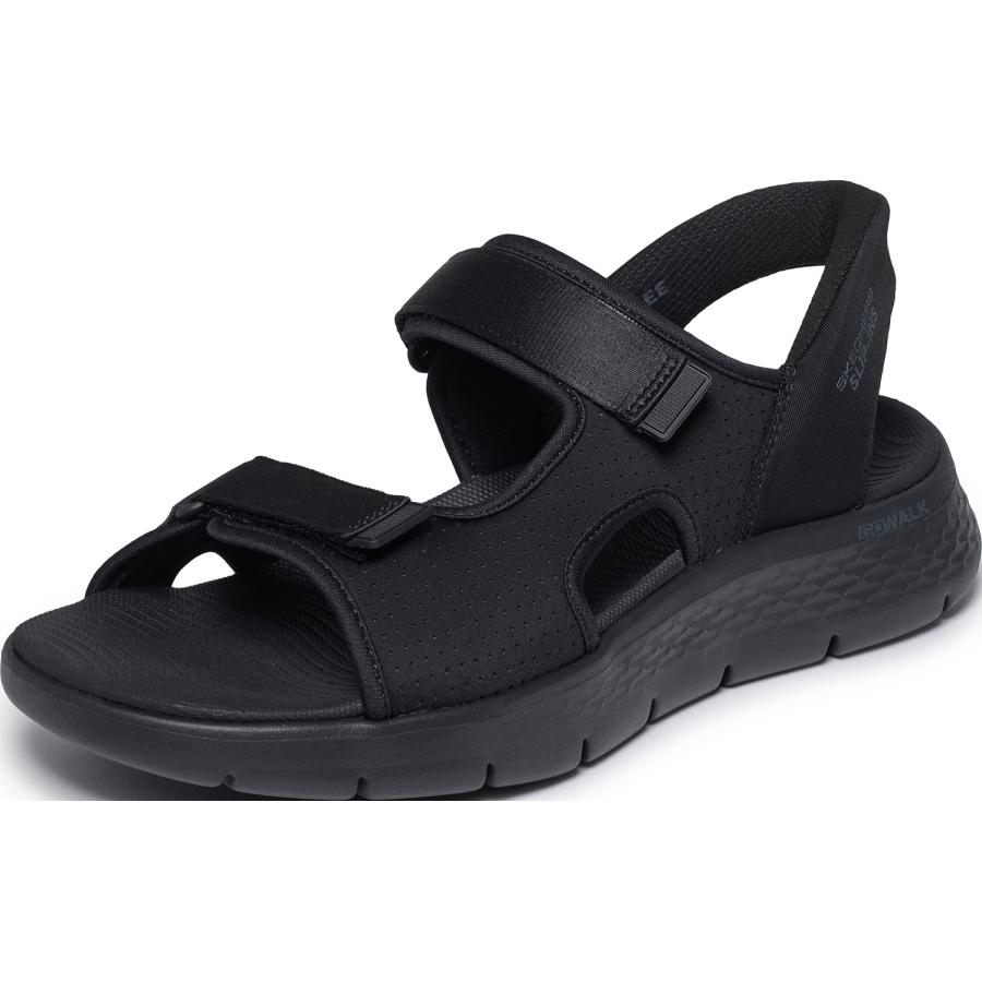 スケッチャーズ カジュアル サンダル シューズ GO WALK FLEX SANDAL-EASY ENTR 229210 BKLM ブラックライム_3