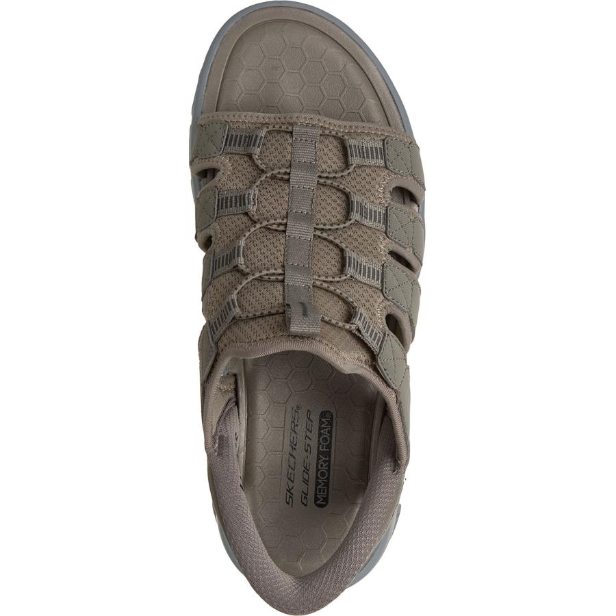 スケッチャーズ カジュアル サンダル シューズ GLIDE STEP SANDAL - ONGOER 233381 TNCC タンチャコール メンズ_2