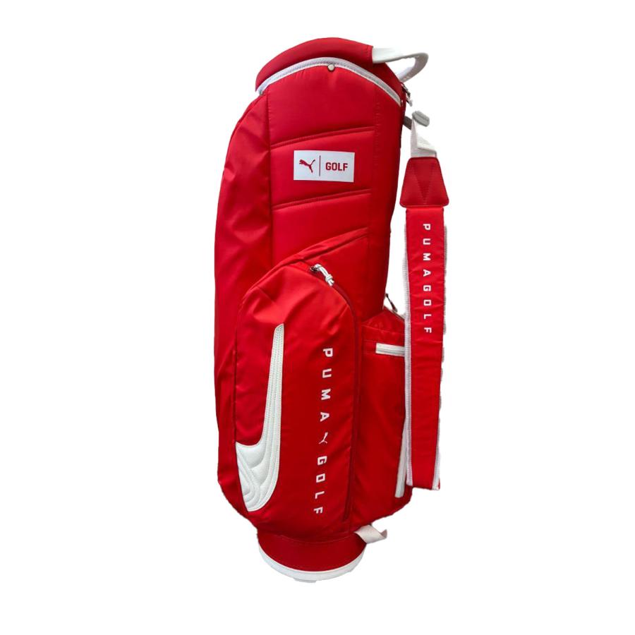 【新品未使用】PUMA ゴルフバッグ赤 PUMA（プーマ） プーマゴルフ バッグ・ケース その他バッグ・ケース SC