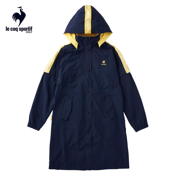 ゴルフレインウエア ルコック ゴルフウエア ワンピース型レインウェア Qgwtjf00w Nv ネイビー 送料無料 Mサイズ 最大95 Offクーポン