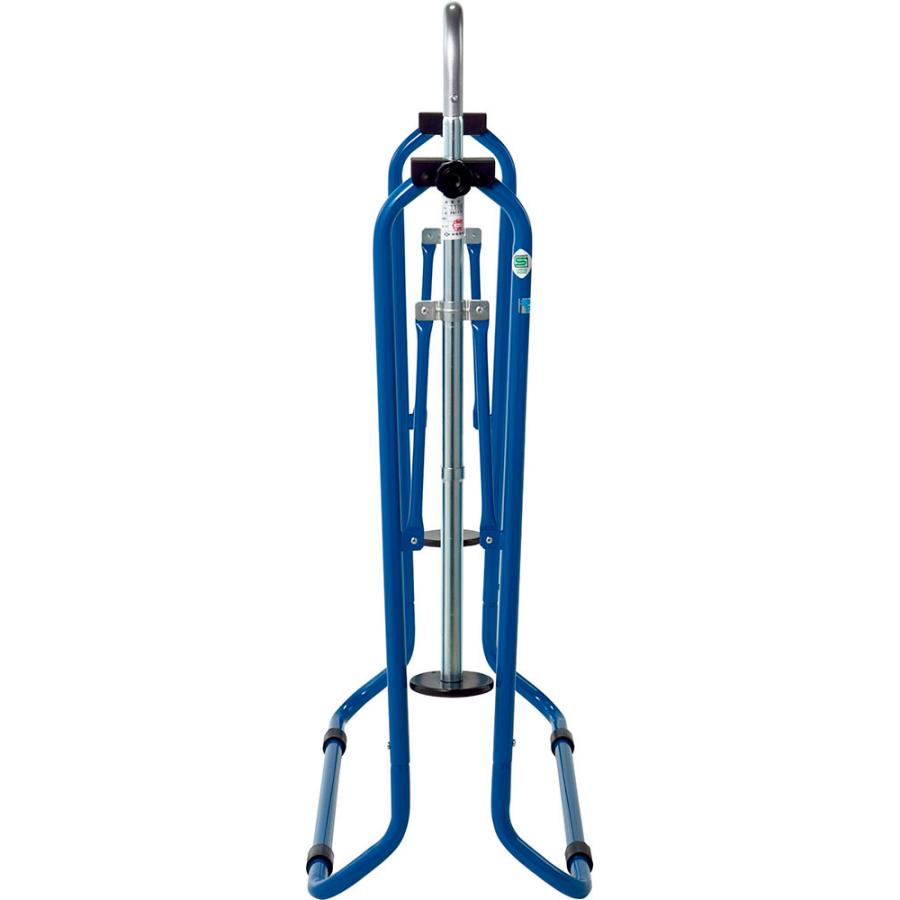 サンワタイイク 学校体育器具 器具・備品 簡易鉄棒 ＦＴ型 折タタミ式（屋内外兼用タイプ）レッド S9389