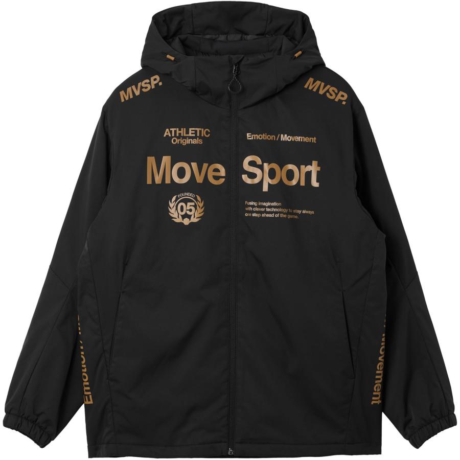 【新品】move sport ブラック Lサイズ バレーボール 秋冬 MOVESPORT ムーブスポーツ マルチスポーツ ウィンドブレーカー
