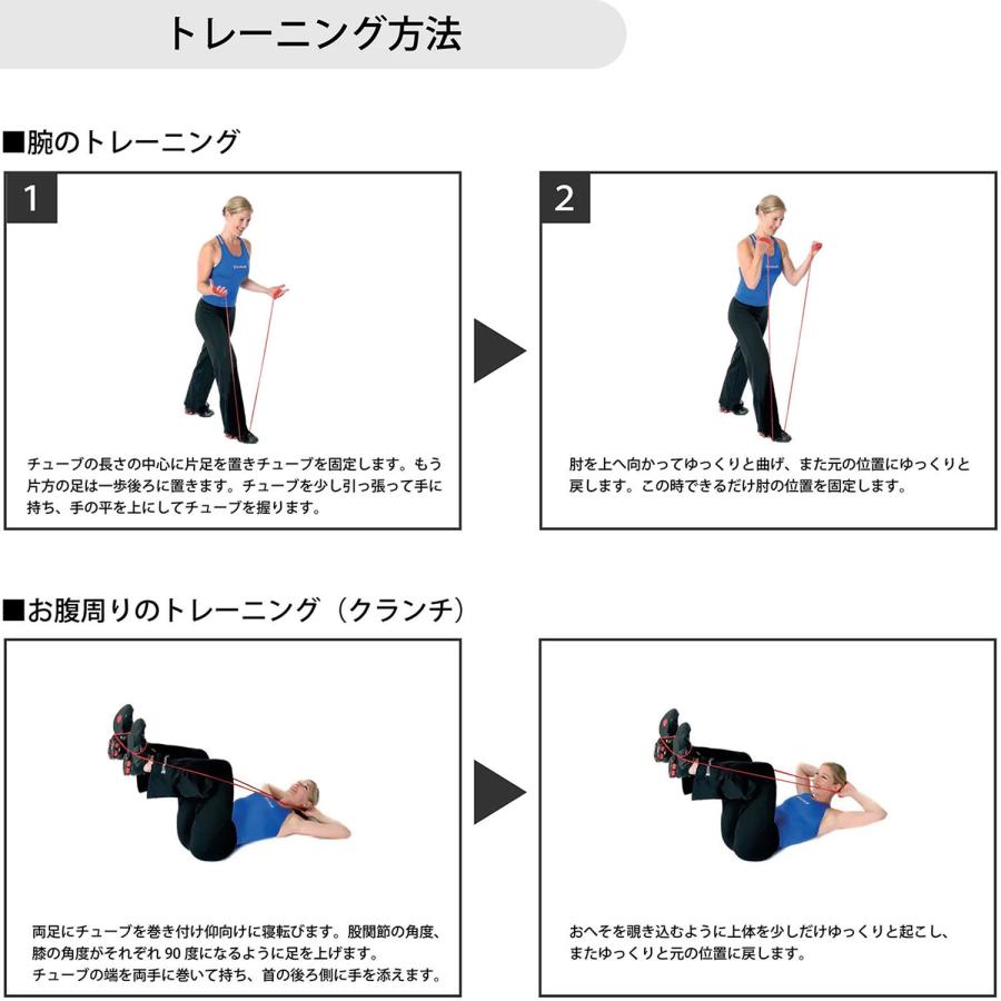 ディーアンドエム ボディーケア トレーニングチューブ 器具・備品 セラバンド THERBAND セラチューブ 30.4m 強度レベル-1 TT11の画像