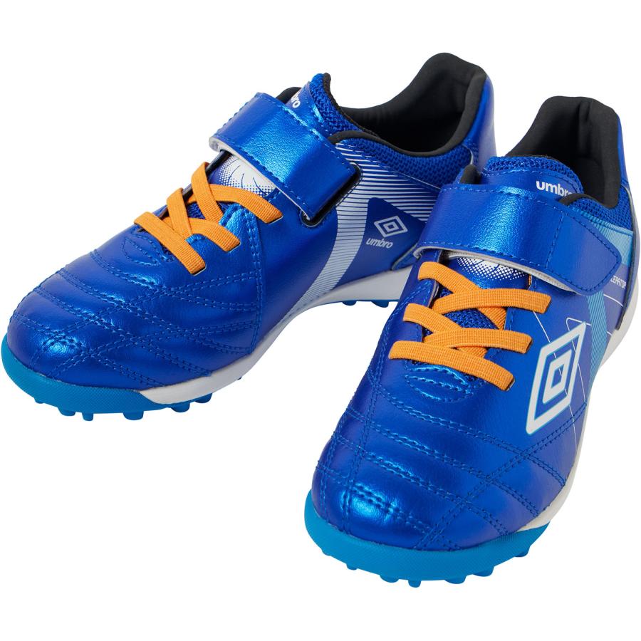 アンブロ サッカー トレーニングシューズ スパイク アクセレイター SB JR WIDE +GAINA UF5FCST4J BLSV I.BLUE/ アンブロ（UMBRO）（キッズ）ジュニアサッカートレーニングシューズ アクセレイター SB JR ワイド UF5SFCT5J WHBL |  スポーツ用品はスーパースポーツゼビオ