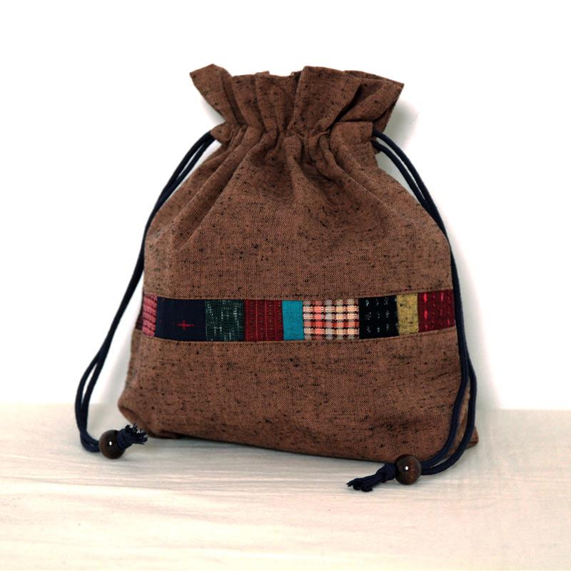 新色追加 在庫限り 和風 巾着 プレゼント おしゃれ 彩藍 パッチワーク