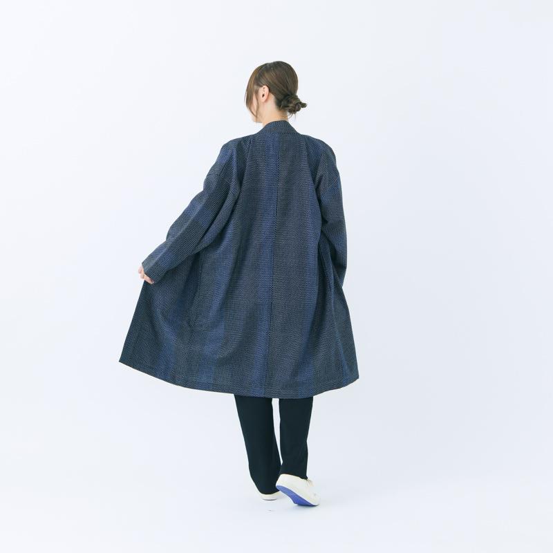 haori(羽織) miyakodori(都鳥) long ブラック(黒) ネイビー(紺 haori(羽織) miyakodori(都鳥) long ブラック(黒) ネイビー(紺