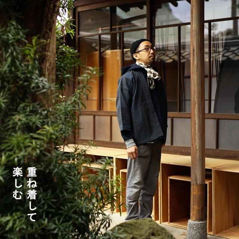 おしゃれ haori (羽織) miyakodori(都鳥) ブラック(黒)/ネイビー(紺