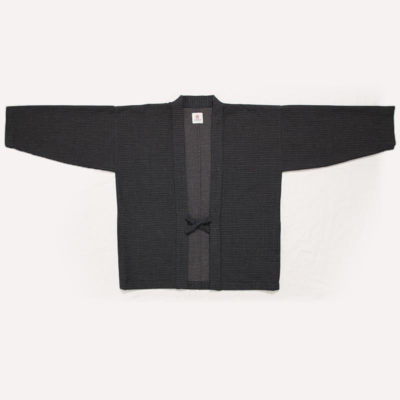 haori sinkikko 新亀甲 ネイビー・ブラウン 春秋冬向け 綿100% ※new