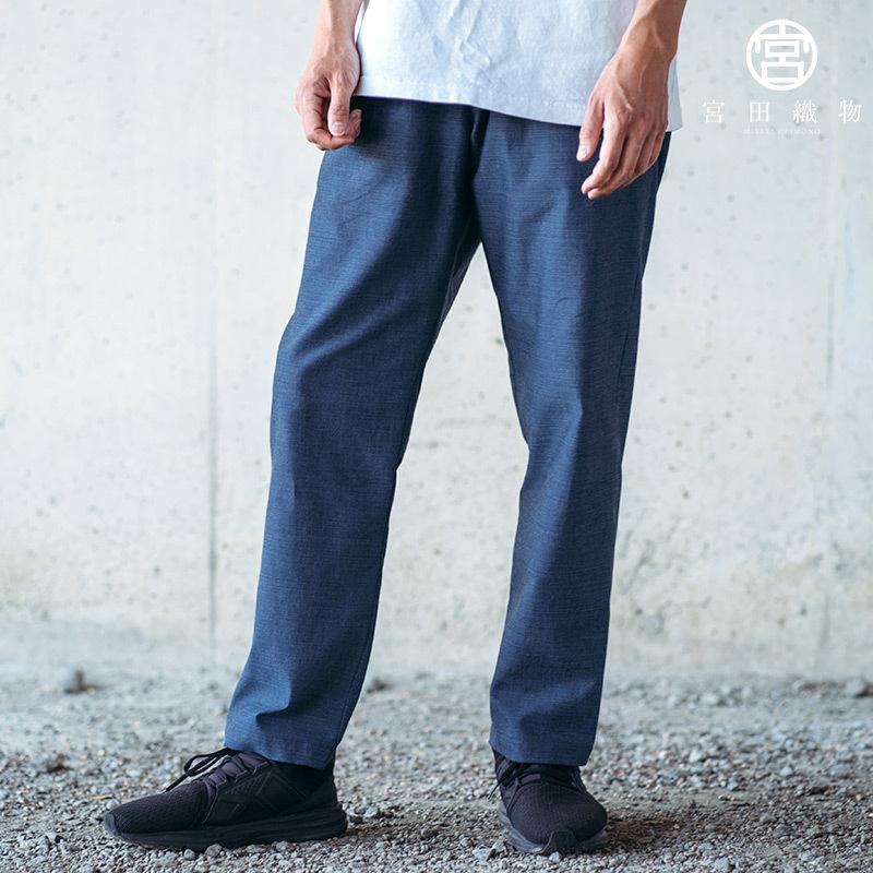 typeT イージーパンツ nagi 凪 ネイビー/グレー/グリーン/ブルー M〜L