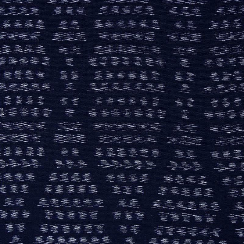 彩藍インディゴ久留米絣　宮田織物　リバーシブルコート 彩藍インディゴ久留米絣 宮田織物 リバーシブルコート