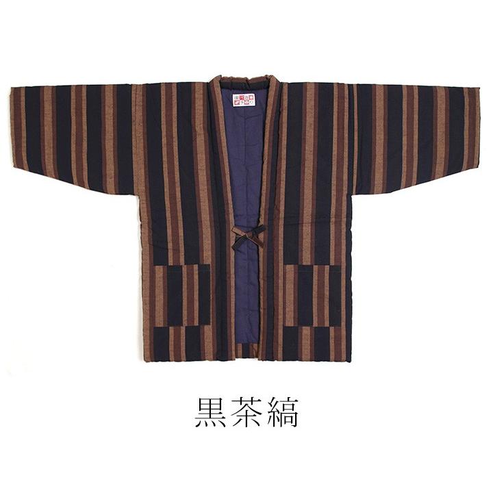 藍調はんてん（袢天・半纏）2Lサイズ 日本製 宮田織物謹製 袢纏