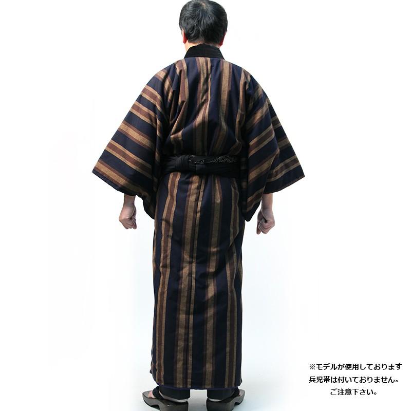 【値段交渉可：送料込】 長丹前（ながたんぜん）日本製 宮田織物謹製 長半纏 袢纏 どてら メンズ・レディース 綿入り 継承シリーズ レトロ 【G2985553016】(16500円)