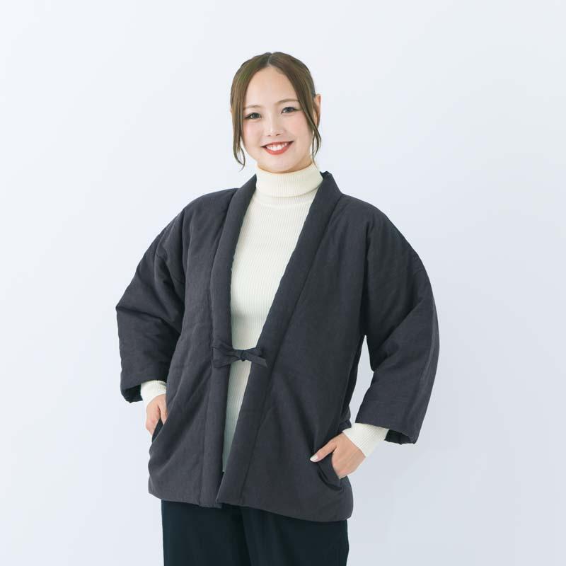 在庫限り 生産終了 山並みはんてん(袢天・半纏) shortsized 日本製