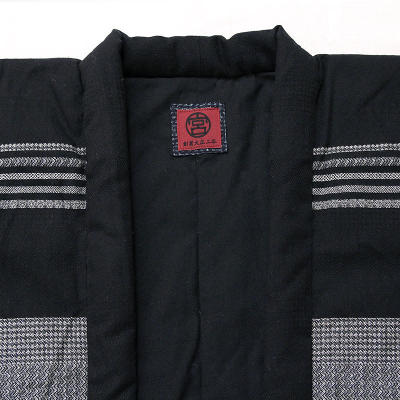 寒さ対策 福寿はんてん(袢天・半纏) GOLD SILVER 日本製 宮田織物 袢纏