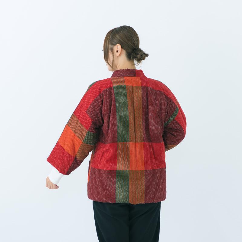 枇杷はんてん(袢天・半纏) shortsized 日本製 宮田織物謹製 袢纏