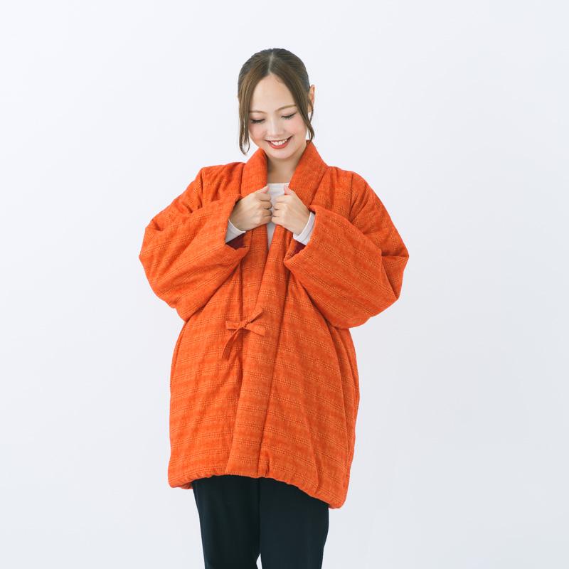 泡雪はんてん(袢天・半纏) 日本製 宮田織物謹製 袢纏 どてら メンズ