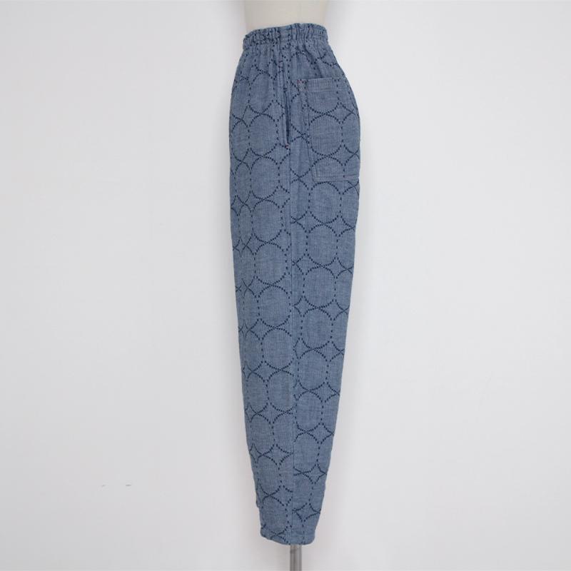 五感 岡山デニム リングジャガード織 パンツ 綿100％ M〜Lサイズ