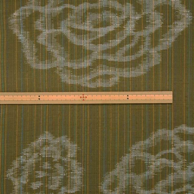 15%OFF☆久留米絣(薄地)反物【無地】サックスブルー - モダン