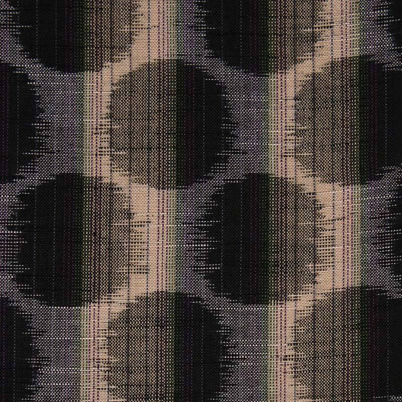 久留米絣 (かすり) 反物 ドット柄 ブラウン 1メートル単位 切り売り