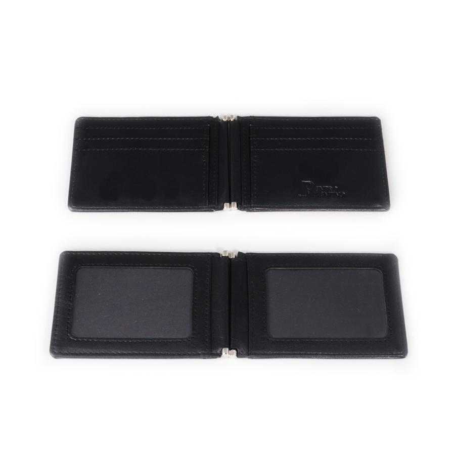 パスケース 定期入れ 本革 バタフライ型 ICカード3枚使用可能 メンズ