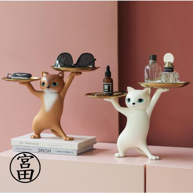 猫 グッズ 置物 動物 可愛い 車内装飾 パーティーグッズ 誕生日プレゼント 友達 猫グッズ 雑貨 ギフト 猫の置物 インテリア 動物 可愛い おしゃれ ミニ の商品画像