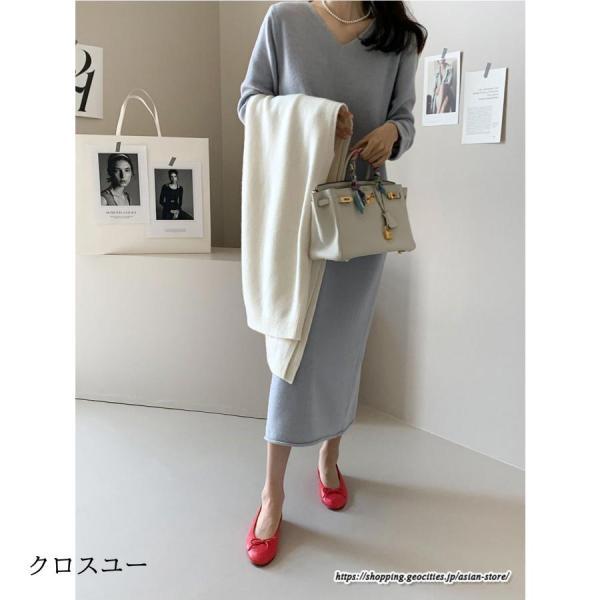 ロングワンピース 春コーデ レディース ワンピース ニット ロングワンピース 春コーデ レディース ワンピース ニット