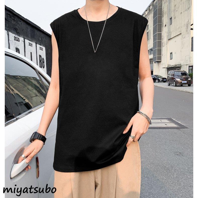 人気 トップス タンク トップス 夏物 無地 インナー ノースリーブtシャツ タンクトップ カットソー ノースリーブ メンズ タンク トップス 夏物 無地 インナー ノースリーブtシャツ 白 黒 Www Threeriversofs Com