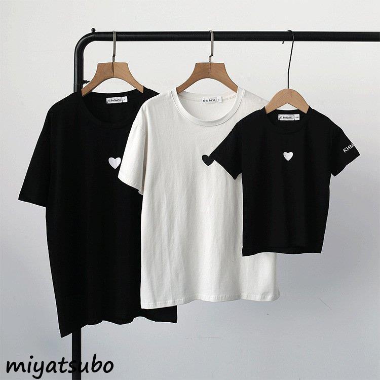 親子 ペアルック ベビー 親子コーデ ベビー服 ロンパース 赤ちゃん カバーオール 当季大流行 綿100 Tシャツ 半袖 ペアtシャツ リンクコーデ 兄弟お揃い キッズ